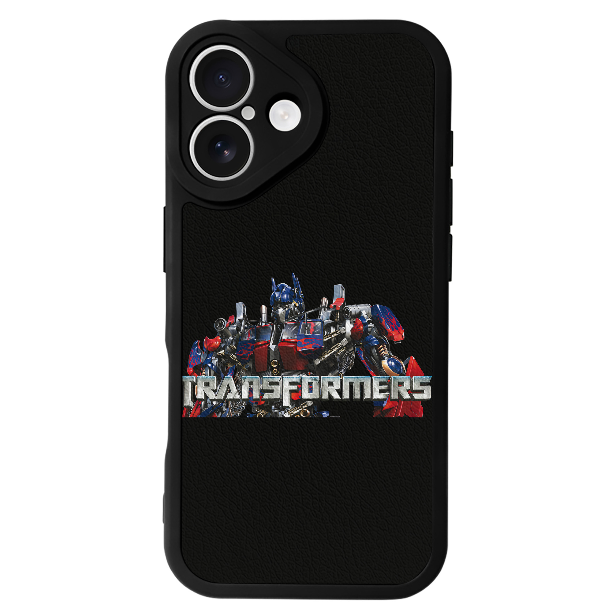 Transformers トランスフォーマー 【iPhone 16シリーズ対応】シリコンスマホケース（レザー調） 材質：シリコン